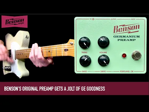 Benson Germanium Preamp | Delicious Audio