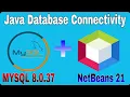 Connect MySQL 8 0 37 with NetBeans IDE 21 JDBC Tutorial Connector J Setup SSSAM Academy
