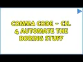 Comma Code - Ch 4 Automate the Boring Stuff 6 Solutions