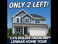 Westfield Indiana Tour a Cozy Lennar Model Home Only 2 Units Left 5 5 Builder Financing