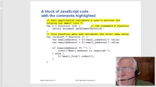 Murach jQuery - 02 JavaScript subset for jQuery Users