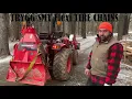 Tractor Tire Chain Install Trygg