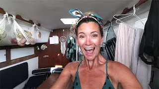 BOAT LIFE what happens when family visits our tiny home