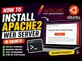 How to install apache2 web server in ubuntu
