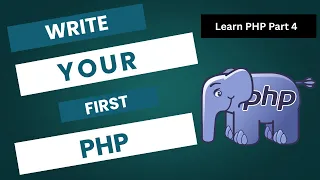 Write Your First PHP Script with echo Beginner PHP Tutorial