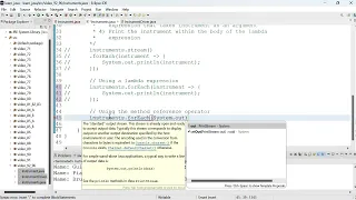 Java 95 Print the content of an ArrayList using the method reference operator