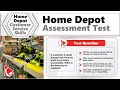 How to Pass Home Depot Hiring Assessment Test - Questions and Answers with Solutions