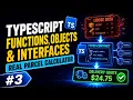 TypeScript Functions Objects Interfaces Type Aliases Real Project