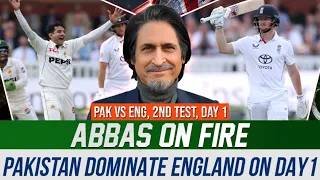 ABBAS ON FIRE! Pakistan DOMINATE England on Day 1 | PAK vs ENG 2nd Test | Ramiz Speaks