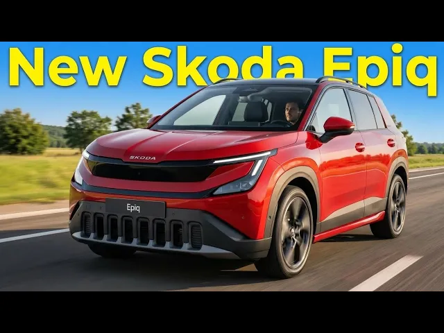 2026 Škoda Epiq Unveiled: Under £25,000, 272-Mile Range, and Huge Practicality