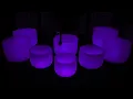 SLEEP LIKE A BABY 💤 Crystal Bowls (12 hours) - Deep Healing Music, Serotonin and Dopamine Release