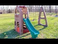 How to Assemble Step2 Naturally Playful Playhouse Climber with Swingset Extension Toddler Playset