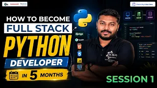 How to Become a Fullstack Python Developer in 5 Months Session 1