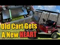 Old Golf Cart Gets New Lithium 36v Battery Its FASTER Big Battery Gator MAX 120AH Ezgo TXT