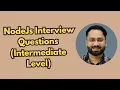 Node js Interview Questions Clustering Worker Threads Memory Management Intermediate Part B