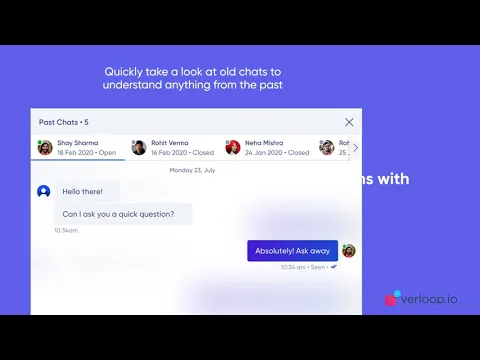 Introducing Verloop.io’s New Chat UI