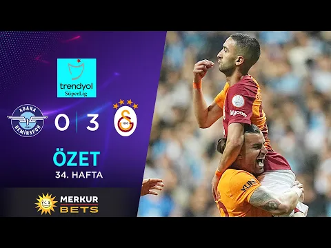 Download MP3 MERKUR BETS | Adana Demirspor (0-3) Galatasaray - Highlights/Özet | Trendyol Süper Lig - 2023/24