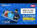 Part 4 Const VS Final Class Object Flutter Malayalam Tutorial Series