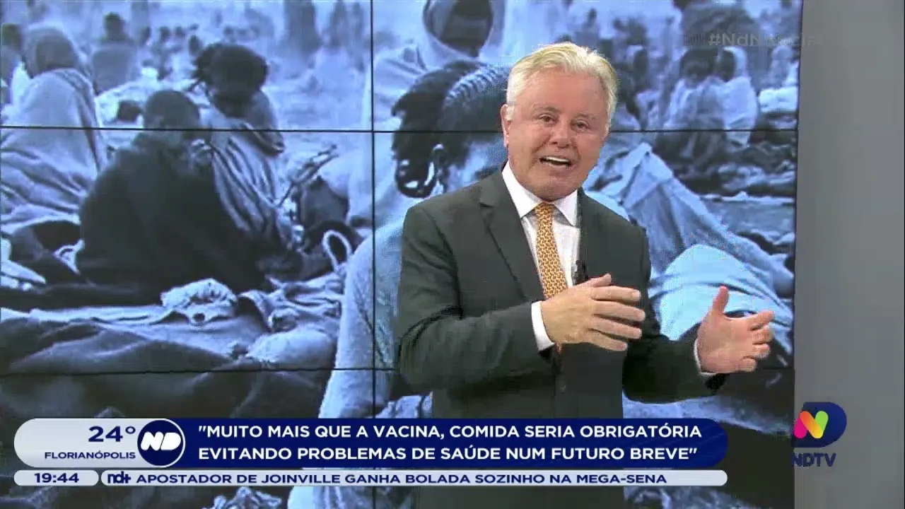 Paulo Alceu comenta sobre a fome no país.
