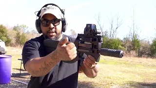 50 trigger pulls in 3 57 seconds FN P90 FRT from FN Specialties