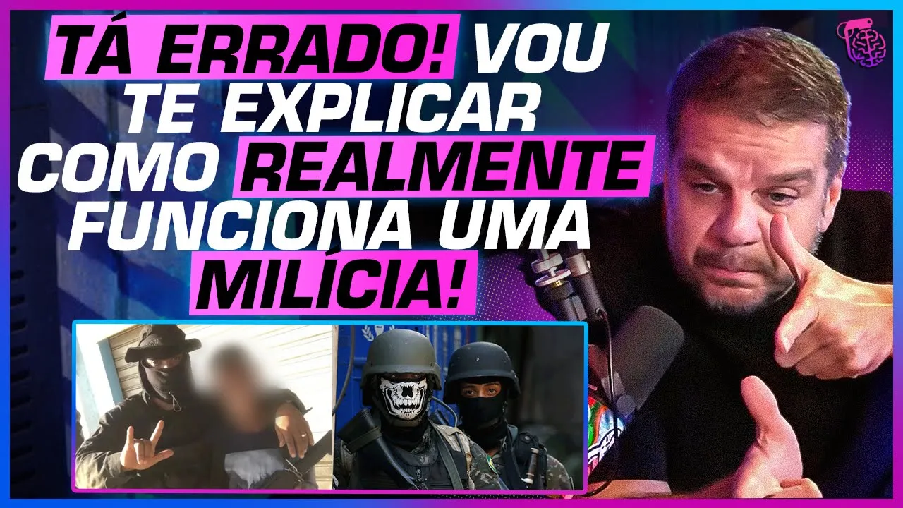 CAPITÃO PIMENTEL EXPLICA a RELAÇÃO da MÍLICIA e do CRIME ORGANIZADO