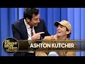 Lagu Ashton Kutcher Flips Jimmy with a Crazy Jiujitsu Move, Shares His Chicago Bears Superstitions