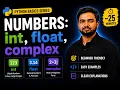 Python Numbers Explained Ep 10 int float complex for Beginners