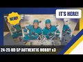 TRIPLE BOX BREAK Upper Deck 2024-25 SP Authentic Hockey Cards - Release Hobby Box Break