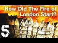 How Did The Great Fire of London Start The Great Fire London Burns Channel 5