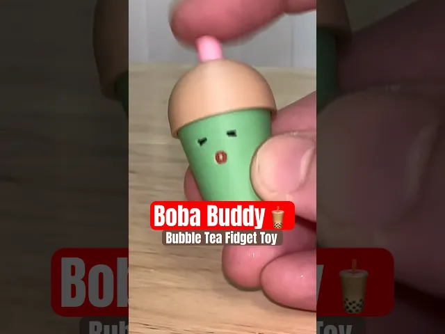 Boba Buddy Bubble Tea Fidget Toy video thumbnail