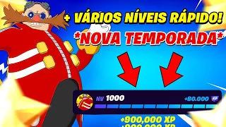 MELHOR MAPA DE XP *FUNCIONANDO* PARA SUBIR NÍVEL RÁPIDO na NOVA TEMPORADA 3 DO FORTNITE CAPÍTULO 7!