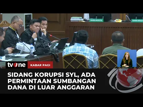 Sidang SYL, Saksi Ungkap Adanya Permintaan Sumbangan Dana di Luar Anggaran