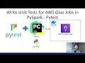 Mastering AWS Glue Unit Testing for PySpark Jobs with Pytest