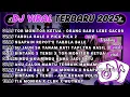 Lagu DJ TIKTOK TERBARU 2025🎵DJ TOR MONITOR KETUA - ORANG BARU LEBE GACOR🎵DJ TABOLA BALE X PICA PICA 