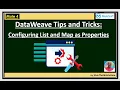 DataWeave Tips and Tricks with List Map Properties and Lookup