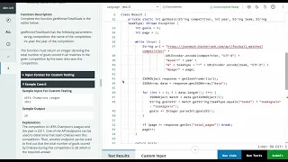 Hackerrank rest API intermediate solution in JAVA