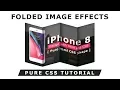 Folded Image Hover Effects 2 - Html5 Css3 Paper Fold Hover Effects