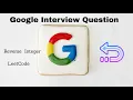 Reverse integer Leetcode Competitive Programming C C Java