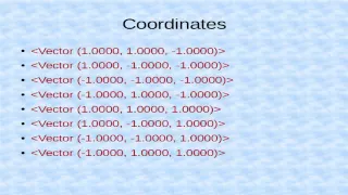 Blender Python 3 Vertices Data