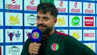 POST MATCH PRESENTATION | RASHID KHAN NAMED POTM | 1ST T20I | AFG V ZIM | SHARJAH | ACB
