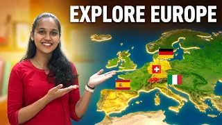 Countries Of Europe- Knowledge About The World - Spain, Germay, Italy, Switerland