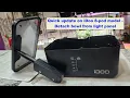 Quick update on iDoo 8-pod model - Detach bowl from light panel