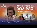 Download Lagu DOA PAGI | Hidup Sederhana - 13 September 2025 | Ps. Wignyo Tanto