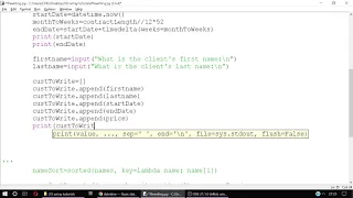 Python Tutorial 30 Webinar on 2D lists file reading and writing datetime and sorting in Python