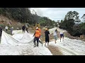 Lagu KAIN PUTIH GEOTEXTILE AKHIRNYA DIGELAR DIJALAN BERLUMPUR || BERFUNGSI MAKSIMAL KAH ATAU HANYA ..