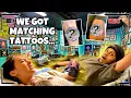 GETTING TATTOOS FOR THE FIRST TIME matching couple tattoos