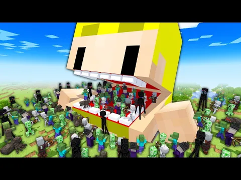 Video Thumbnail: 大量のMOBを食べてエンドラ討伐！