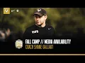 VUFB - Coach Shane Gallant