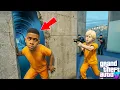 😱👶🏿🏃‍♂️ Kid Franklin ESCAPES Prison | GTA 5 Kid Franklin Real Life Mod S1 EP11