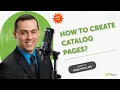 How to Create Catalog Pages
